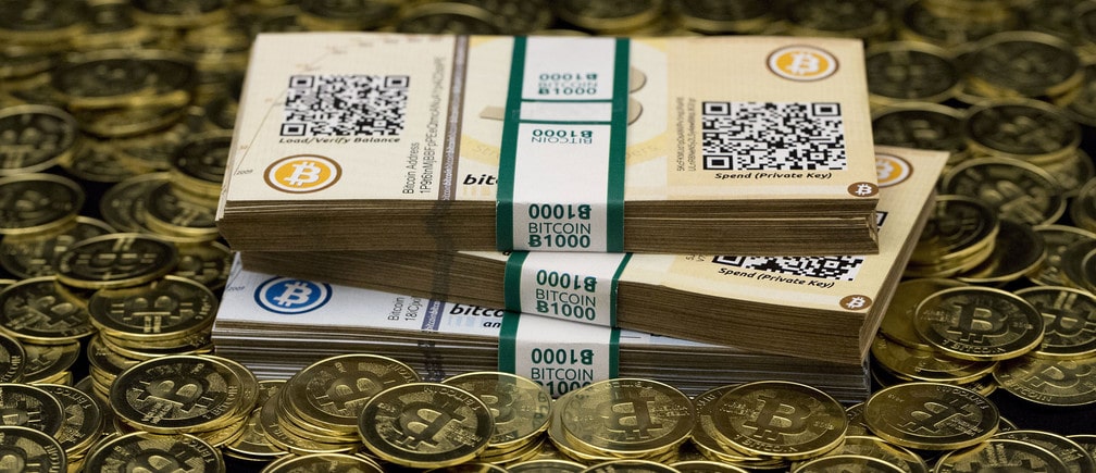Billete de bitcoins