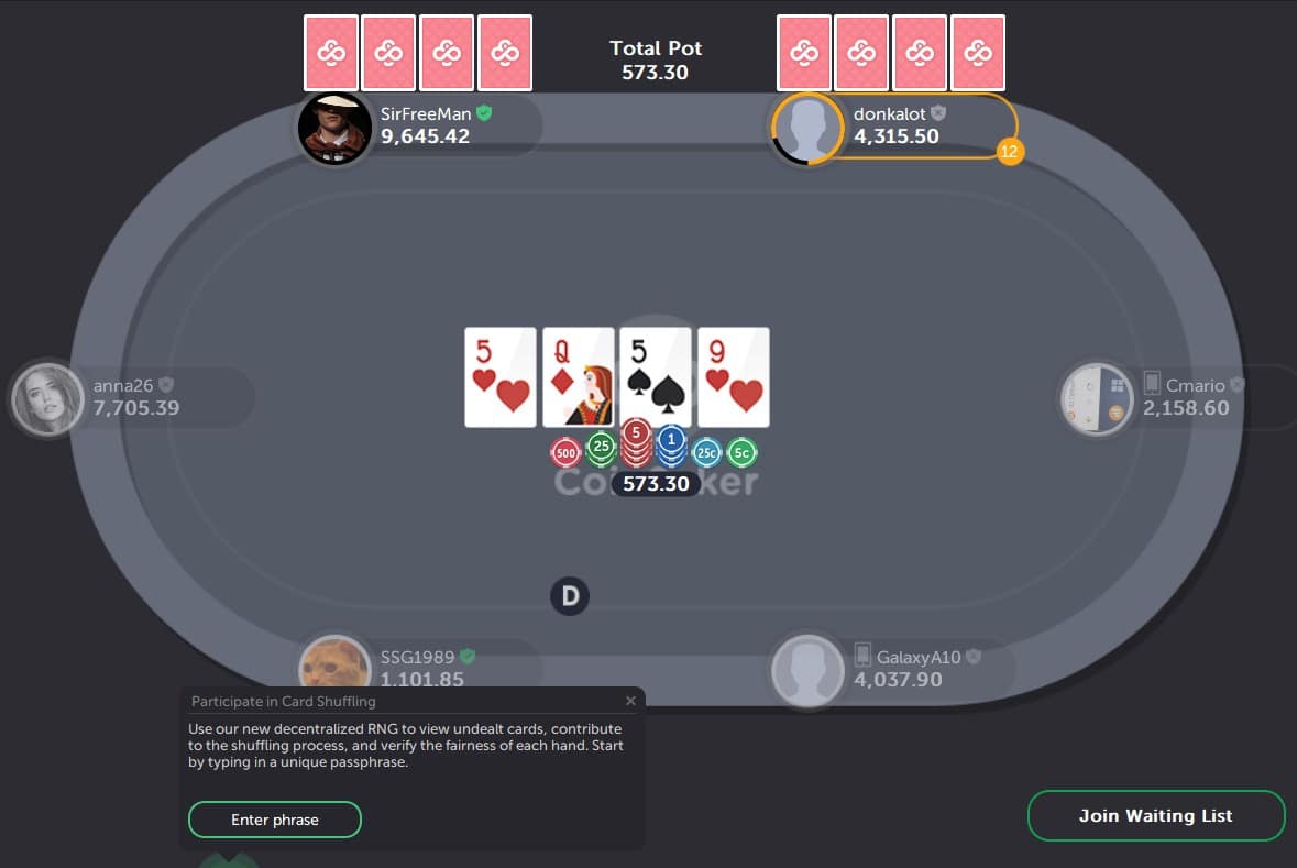 Orientación al Usuario Poker